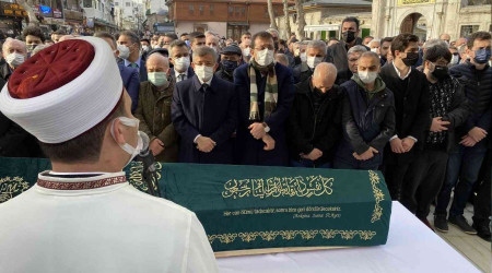Davutoğlu'nun kayınpederi son yolculuğuna uğurlandı