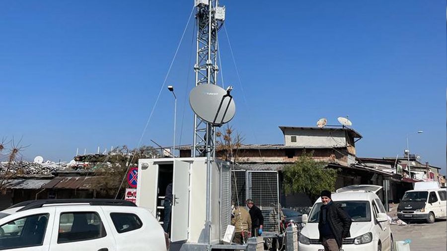 Deprem blgesine baz istasyonu takviyesine devam