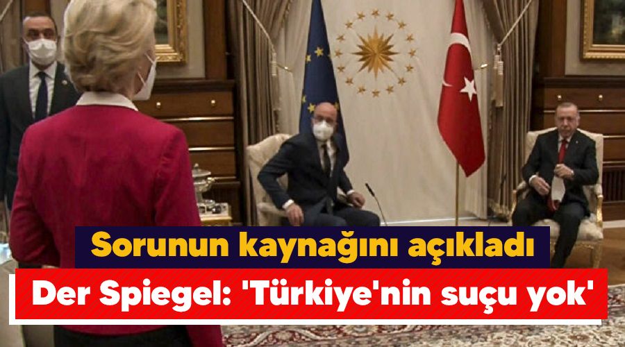 Der Spiegel: 'T�rkiye'nin su�u yok'