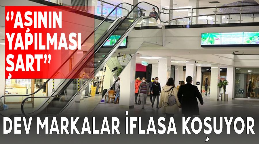 Dev markalar iflasa koşuyor