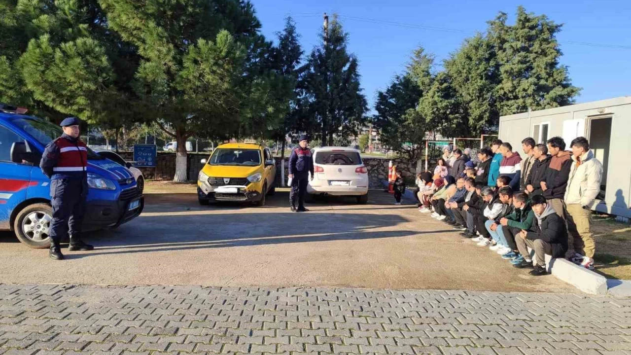 Didim'de 39 kaak gmen, 4 organizatr yakaland
