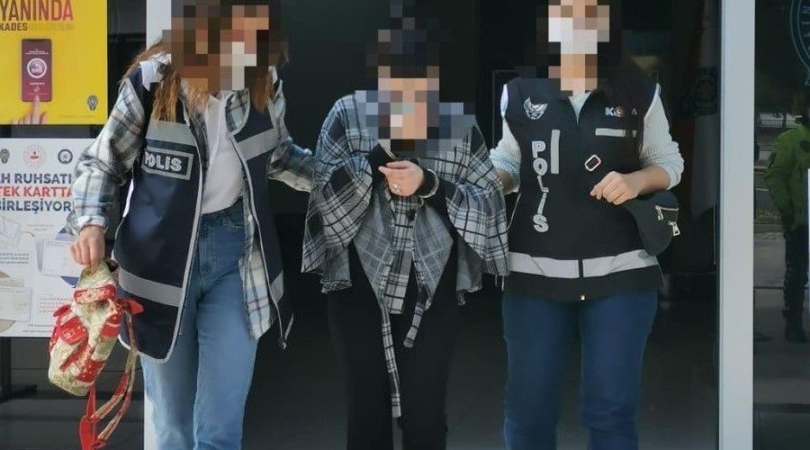 Didim'de uyu�turucu madde ticareti yapan kad�n tutukland�