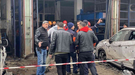 Diyarbakr'da sanayi sitesinde patlama