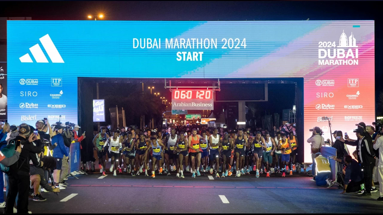   Dubai Maratonu'nda Kenyallar ezildi