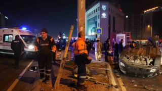 E-5 Karayolu'nda feci kaza: 1'i ağır 4 yaralı