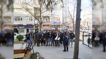 Edirne’de 21 düzensiz göçmen yakalandı