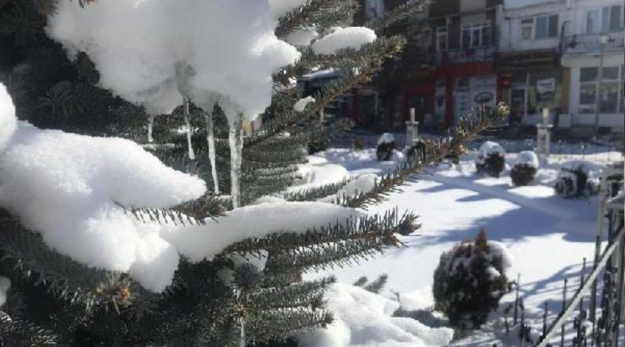 Eksi 26.6 dereceyle en soğuk ilimiz oldu