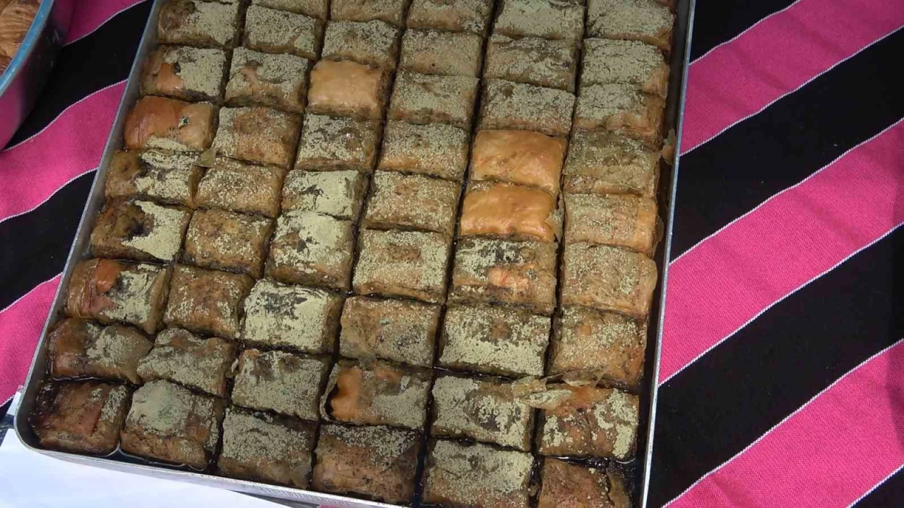 En fazla ilgiyi çay aromalı baklava çekti