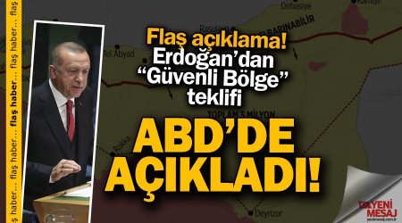 Erdoğan ABD'de açıkladı! Sığınmacılara özel güvenli bölge