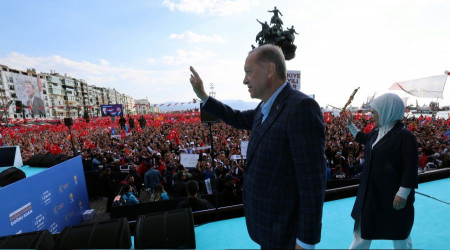 Erdoğan İzmir'de konuştu
