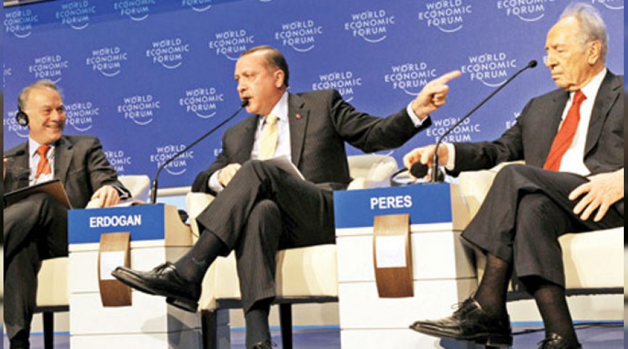 Erdoan kritik Davos'ta da yok