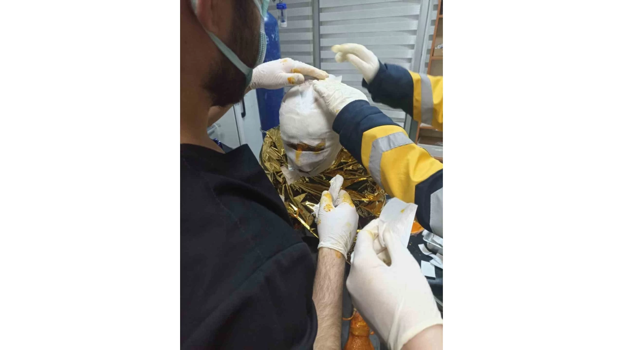 Erzincan'da k�m�r oca��nda yang�n