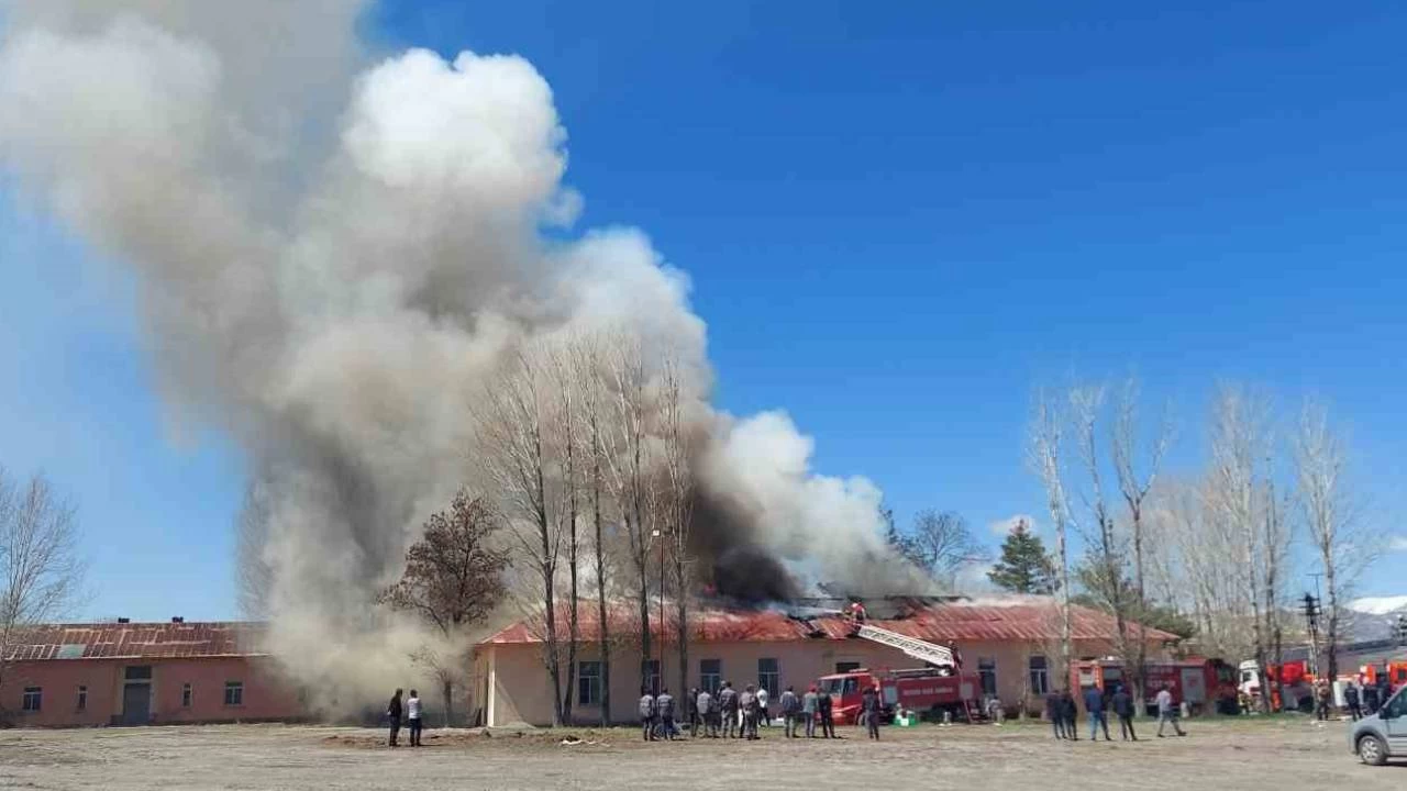 Erzurum eker Fabrikas'nda yangn