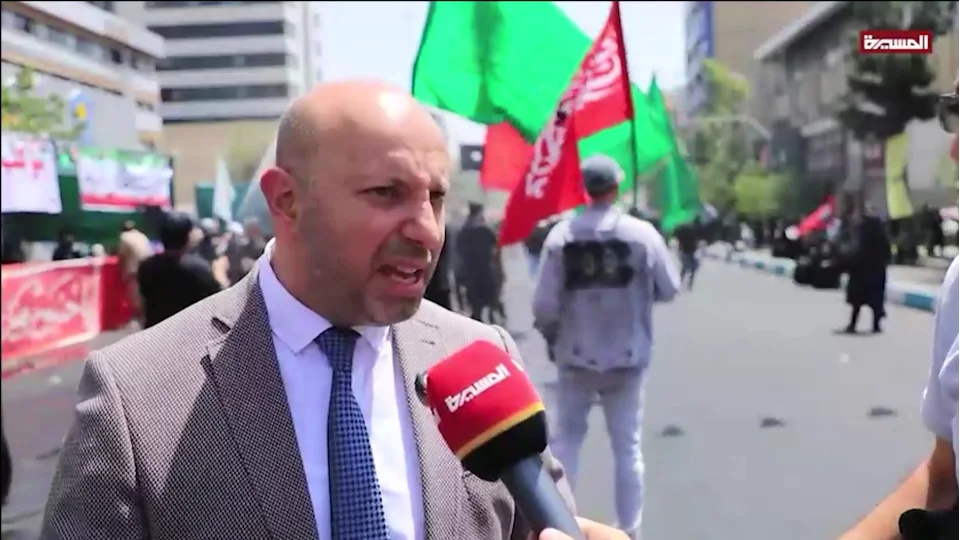 Meltem TV sunucusu Faruk Karatay Tahran�dan seslendi: Yemen'in �nl� TV'si yay�nlad�