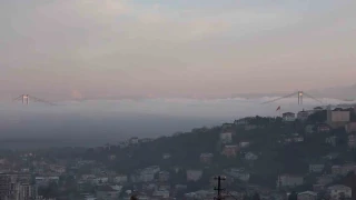 Fatih Sultan Mehmet K�pr�s� g�zden kayboldu