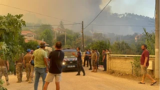 Fethiye’deki yangın 4 saattir devam ediyor