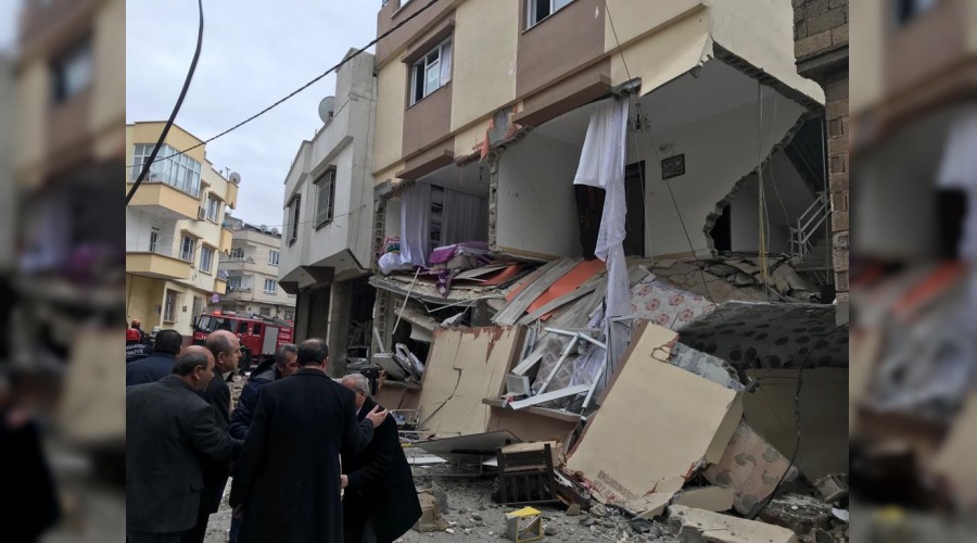 Gaziantep'te korkutan patlama