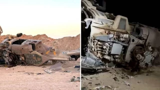 Gazze'de İsrail helikopteri düştü: 2 asker öldü, 7 asker yaralandı