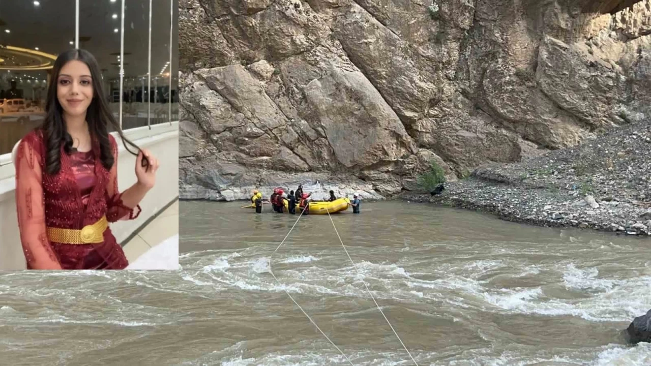 Genç kız seyir tepesinden Zap Suyu'na atladı