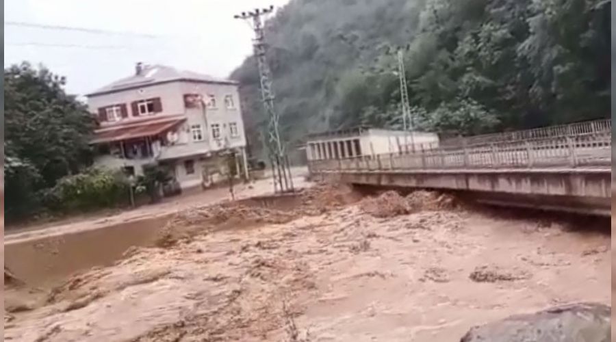 Giresun'da dereler ykseldi, yrekler aza geldi