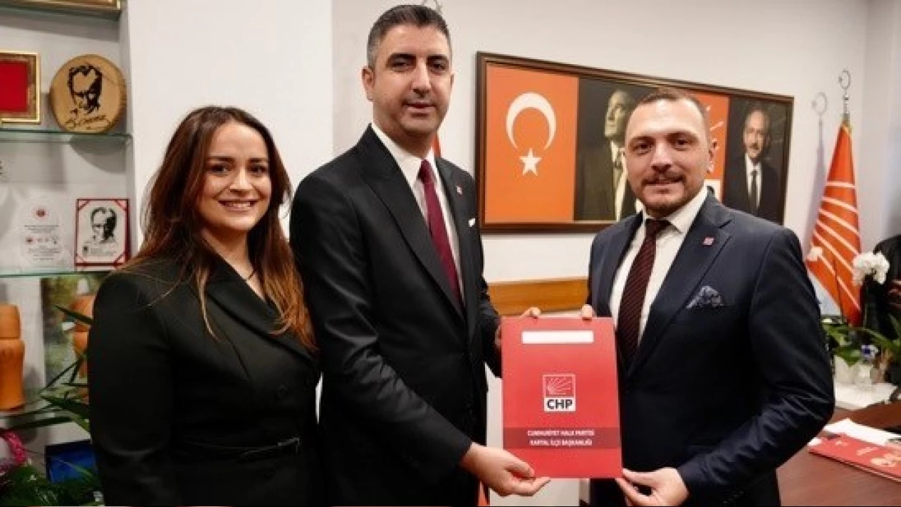 Gökhan Yüksel, Kartal Belediye başkan aday adaylığı için başvuru yaptı