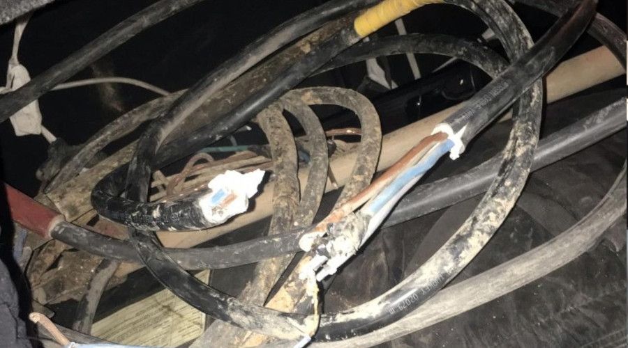 G�neydo�u'da son 1 y�lda 500 bin liral�k elektrik kablosu �al�nd�