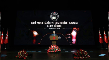 Hakim ve savcı adayları kura töreni