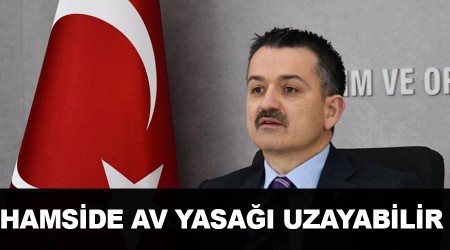 Hamside av yasağı süresi 10 gün daha uzayabilir