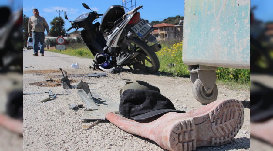 Hatay’da kaza: 2’si ağır 3 yaralı