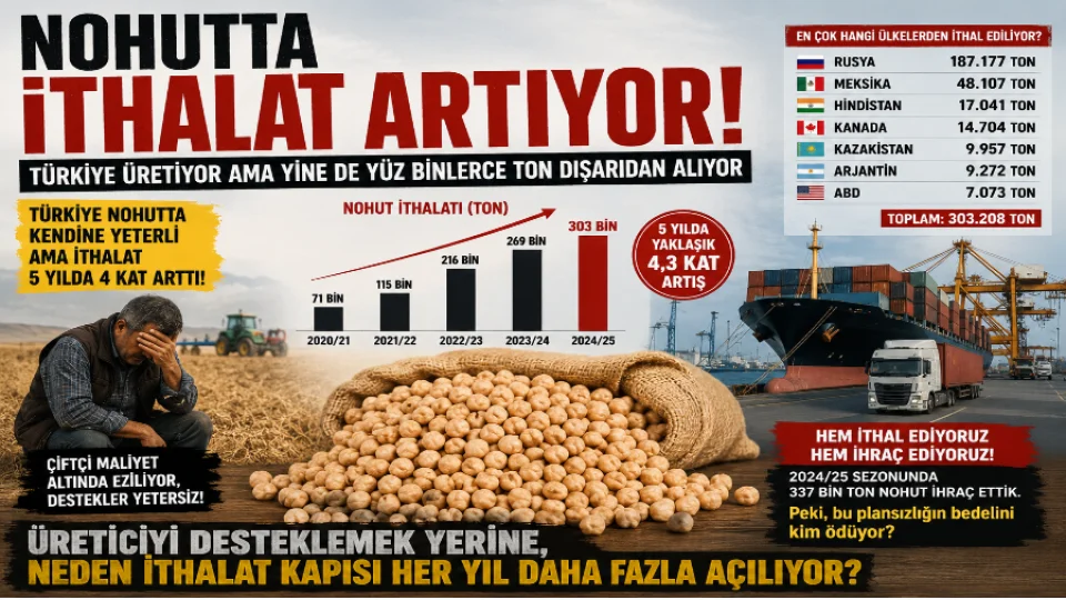 Hem �retiyoruz hem ihra� ediyoruz hem de ithal