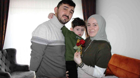Henüz bir aylık evliydiler, eşi Gazi Serkan'ın eli, ayağı oldu