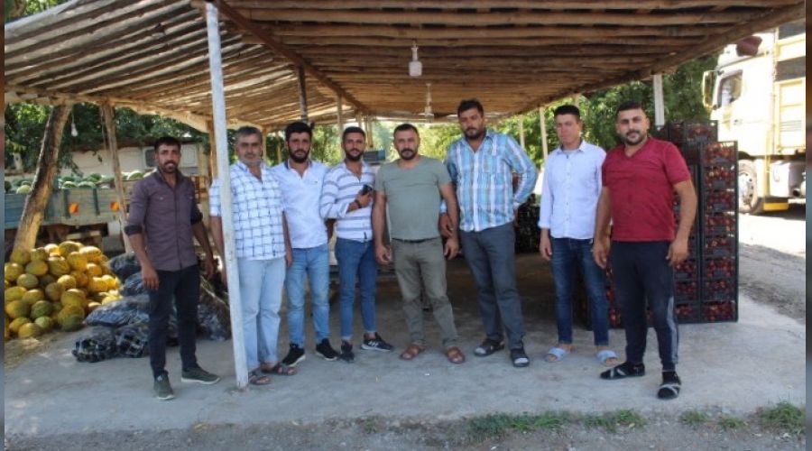Iğdır'ın ürünleri Nahçıvan Yolu'nda