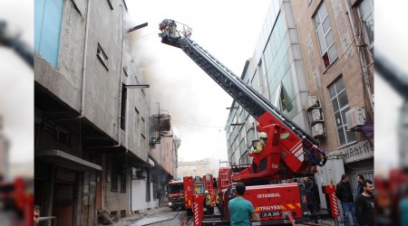 İplik fabrikasına yangın