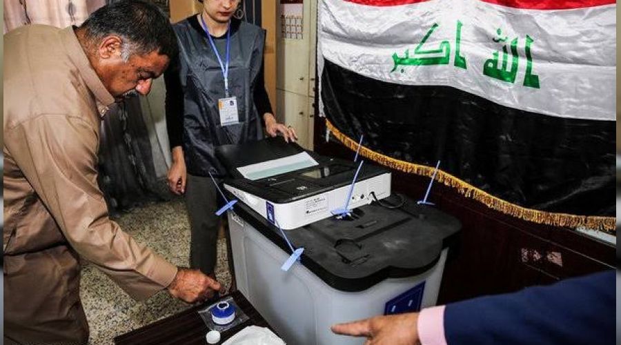 Irak'ta oy verme i�lemi bitti