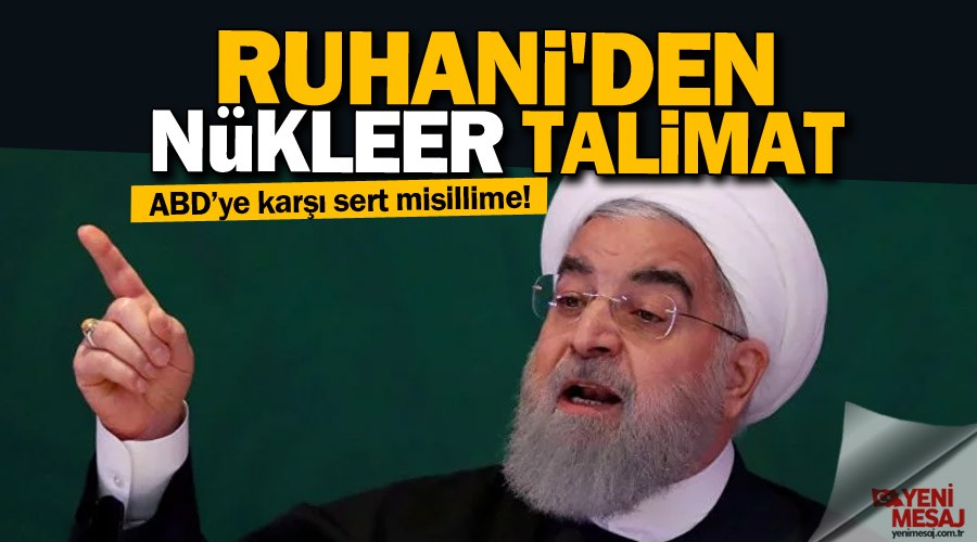 �ran'dan misilleme! Ruhani talimat� verdi