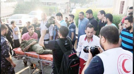 srail Gazzeyi bombalad: 3 l