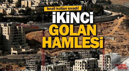İsrail, Golan'da konut yapacak