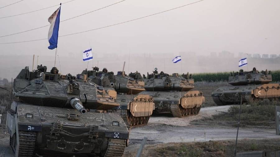 �srail ordusu: Gazze'ye kara harekat� ba�lad�