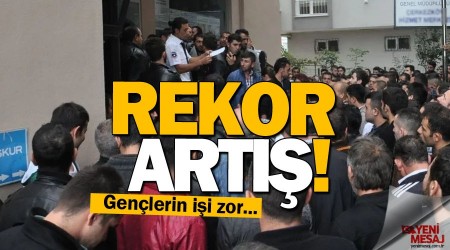 İşsizlik dörtnala koşuyor