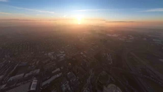 İstanbul'da gün doğumunda kartpostallık sis manzarası