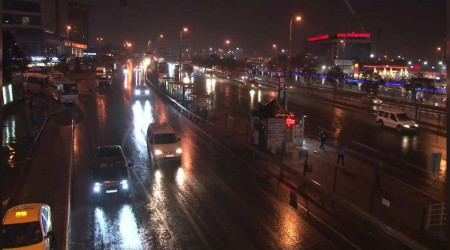 İstanbul'da sağanak yağış