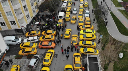 stanbul'da taksimetreyi zaml tarifeye ayarlama kuyruu