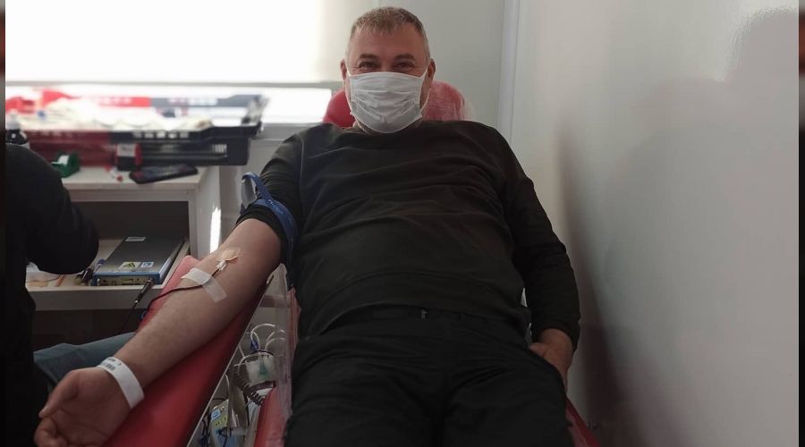 Kan bankas� gibi don�r