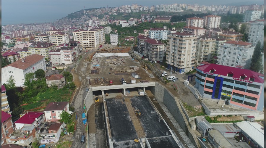 Kanuni Bulvar�'n�n y�zde 50'si tamamland�