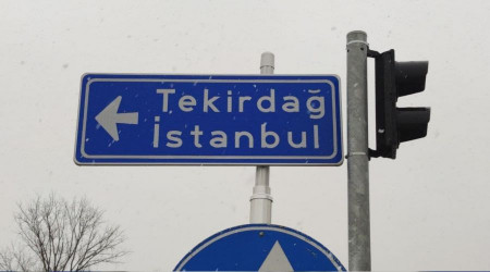Kar, Tekirda'a giri yapt, stanbul'a ilerliyor