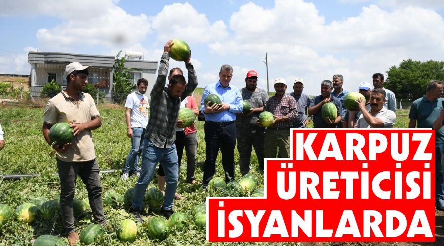 Karpuz �reticisi isyanlarda