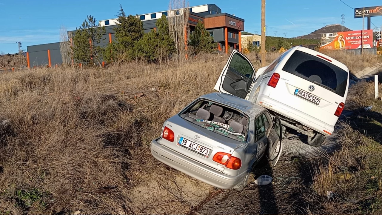 Kaza yapan aralar sulama kanalna dt: 5 yaral