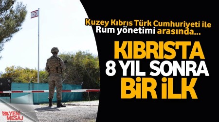 Kbrs'ta 8 yl sonra bir ilk