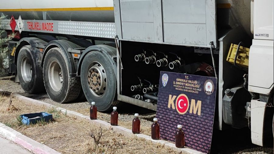 Kırıkkale'de 25 bin litre kaçak akaryakıt ele geçirildi