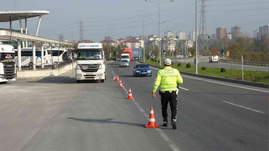 Kış lastiği denetimleri başladı